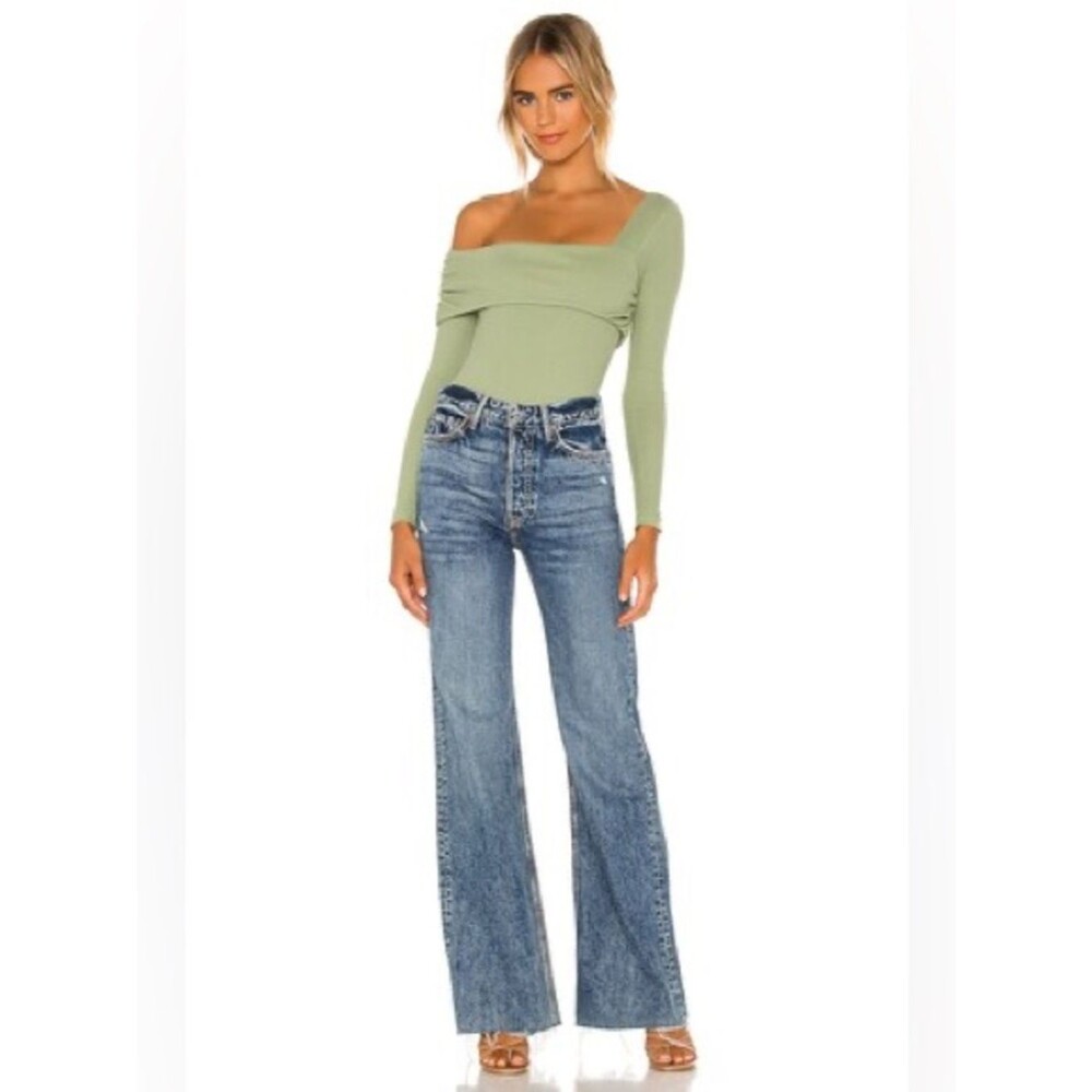 Lovers and Friends Florence Bodysuit 
in Dark Green S NWOT